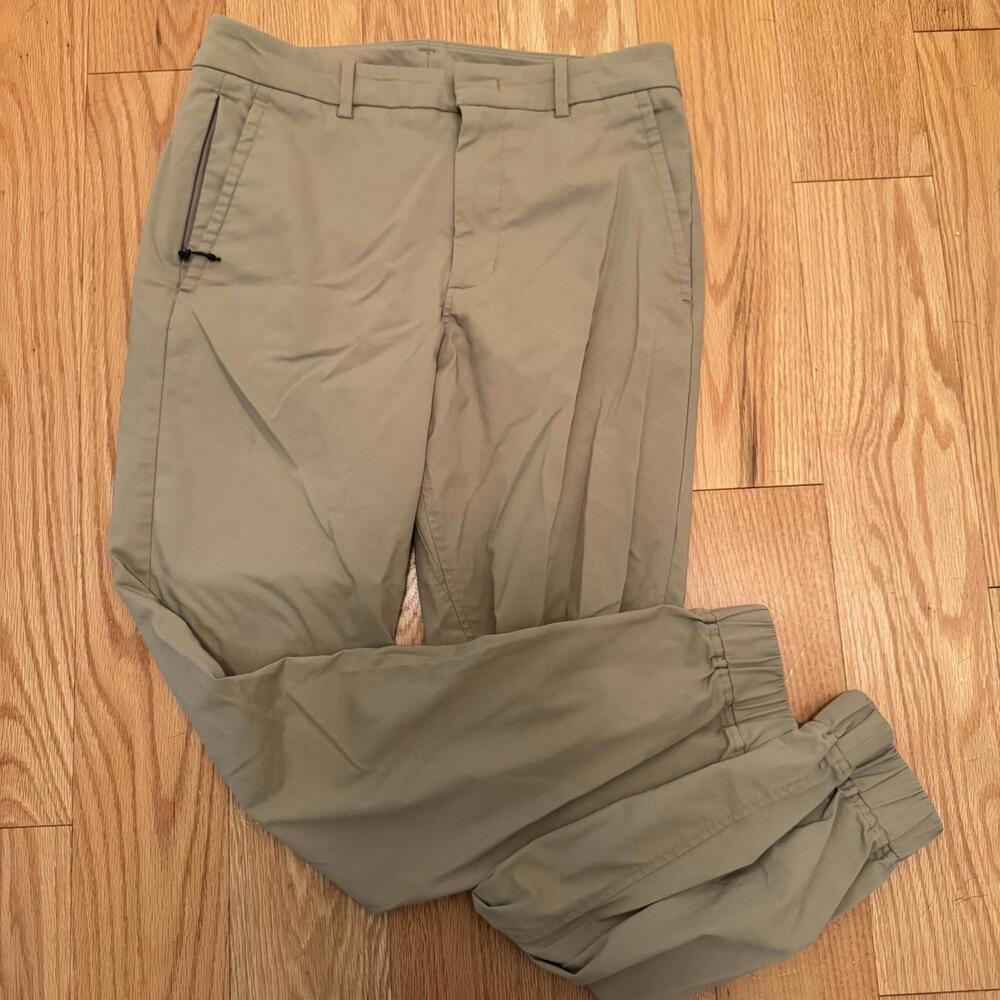 Kit And Ace, Mens Beige Slim Fit Joggers, 30 Waist